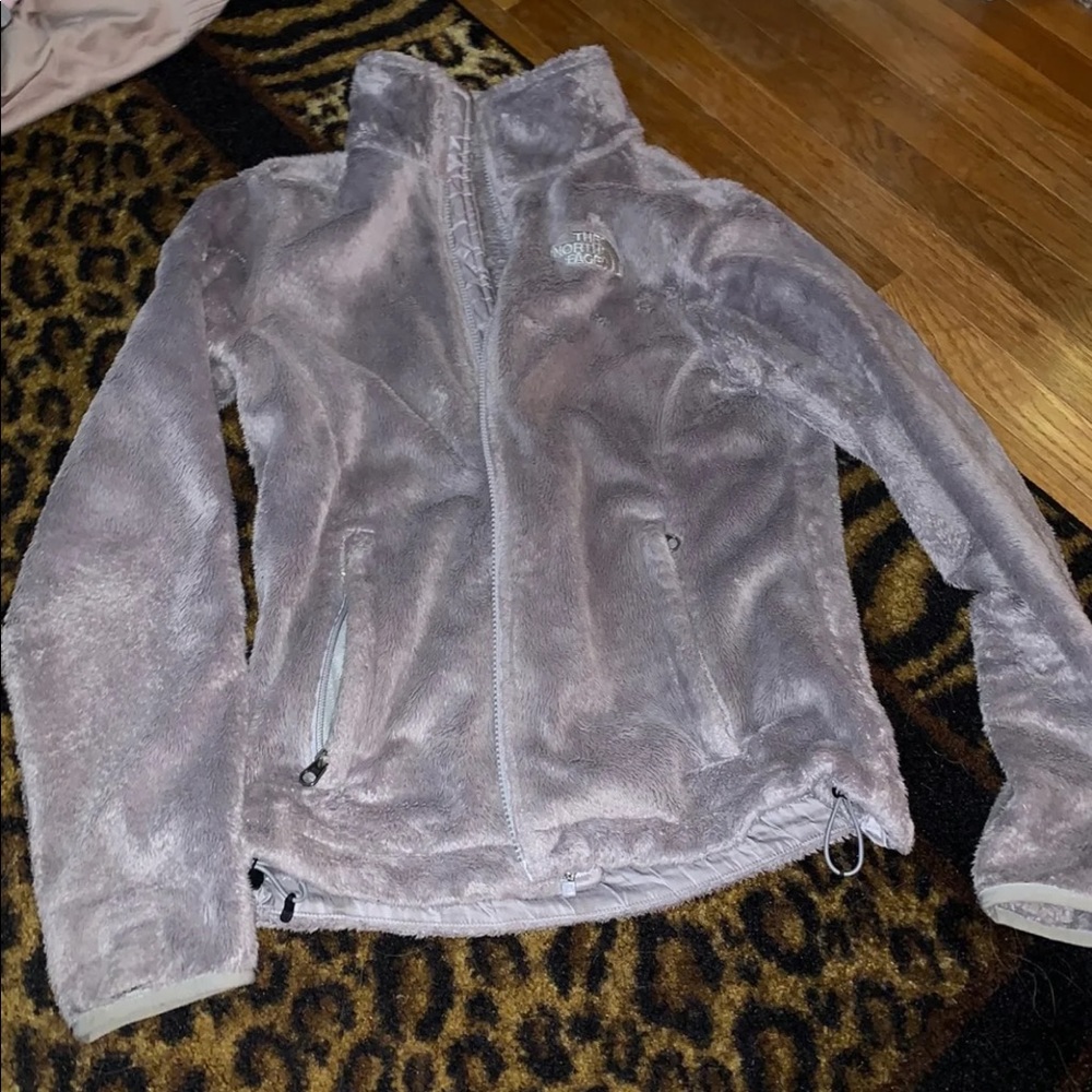 Grey north face jacket